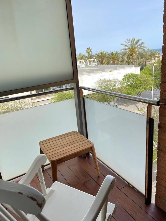Apartment With Sea Views Next To The Beach Of Mar Bella Barselona Dış mekan fotoğraf